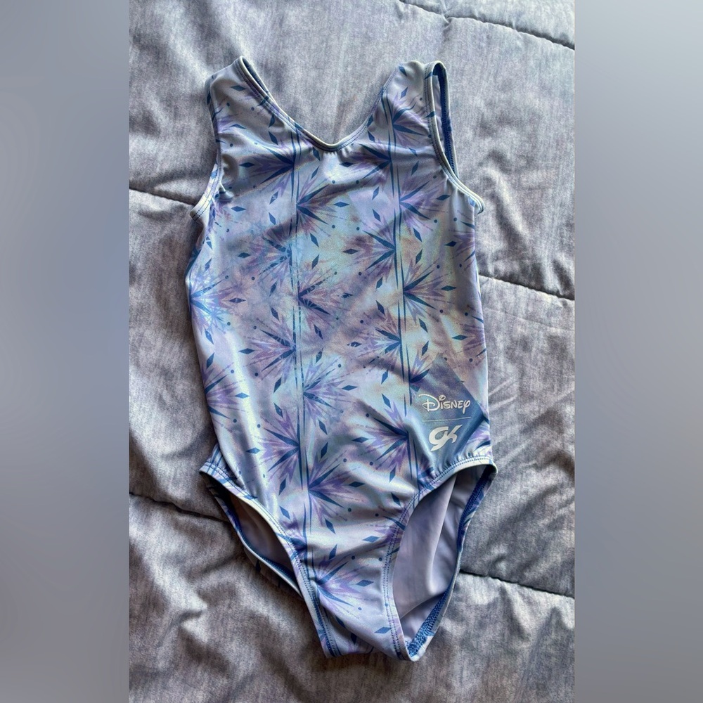 GK Frozen Gymnastics Leotard